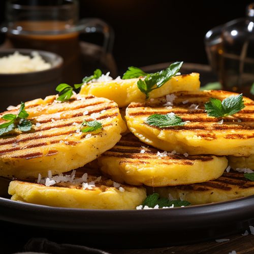 Grilled Pineapple with Lime Mint Sauce